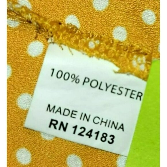 Jon & Anna Contemporary Polka-Dot Shell Top - Size Small - Picture 9 of 10